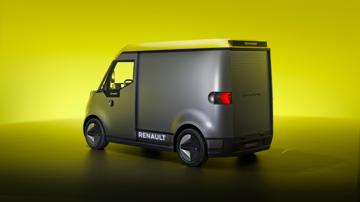 Renault Estafette achterkant