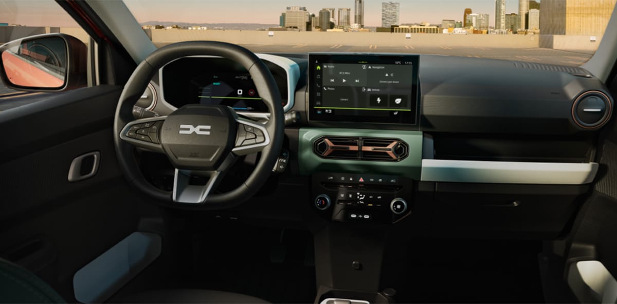 Dacia Spring dashboard